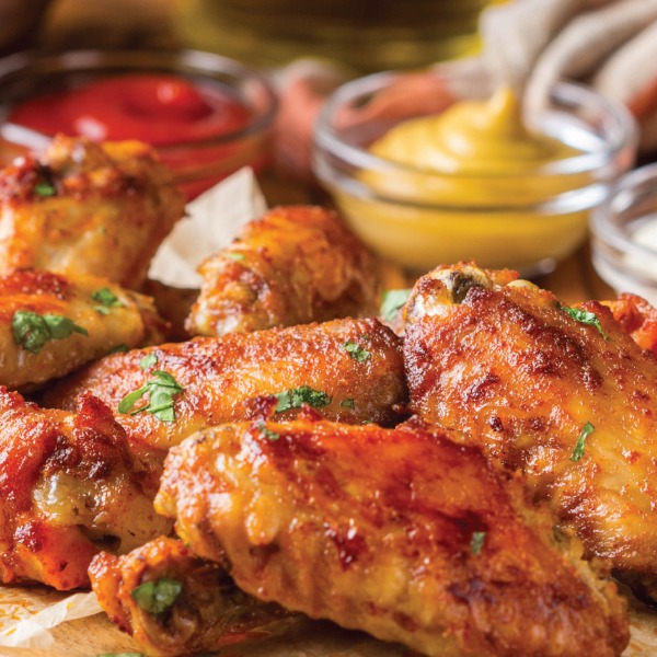 Our peri peri wings are a perfect blend of spice and flavour, ready to take your taste buds on a wild ride.